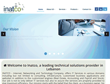 Tablet Screenshot of inatco.net